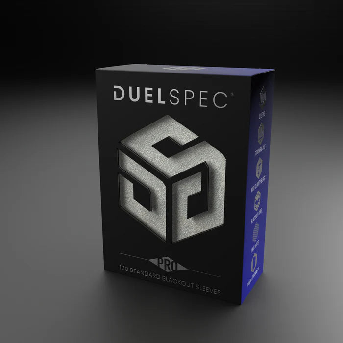 DuelSpec PRO Blackout Sleeves Standard Silver