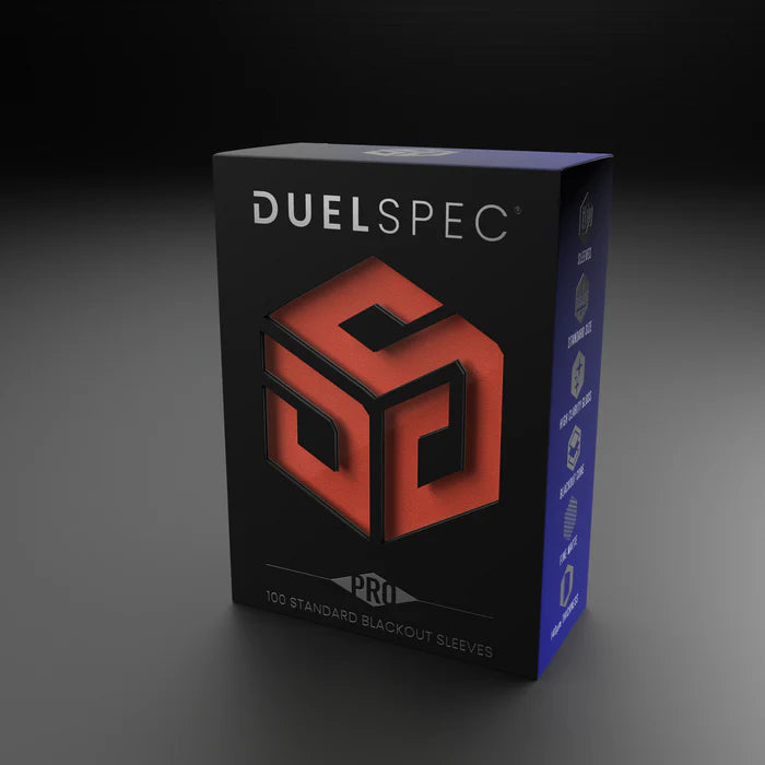 DuelSpec PRO Blackout Sleeves Standard Strawberry