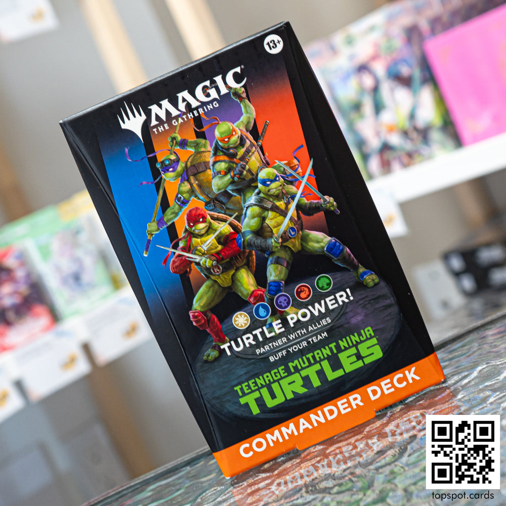 Teenage Mutant Ninja Turtles Commander Deck Turtle Power!