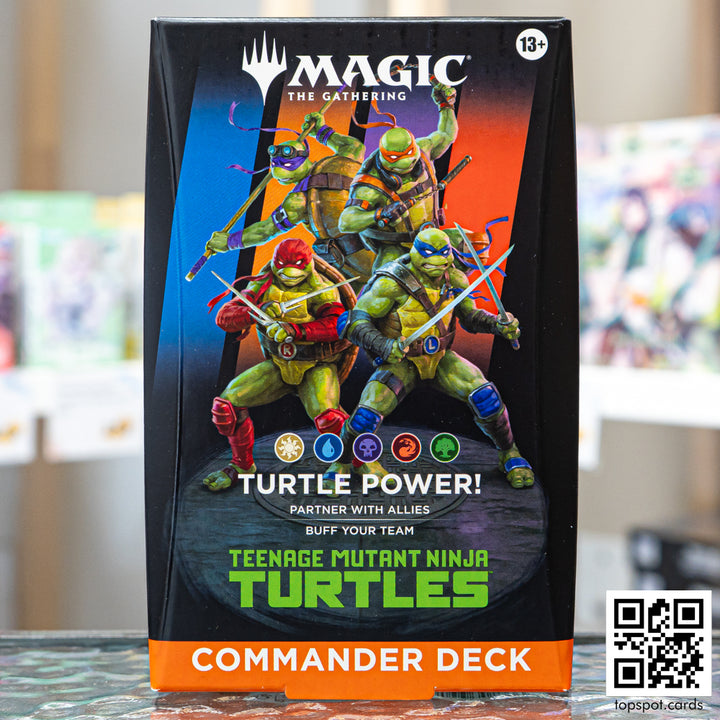 Teenage Mutant Ninja Turtles Commander Deck Turtle Power!