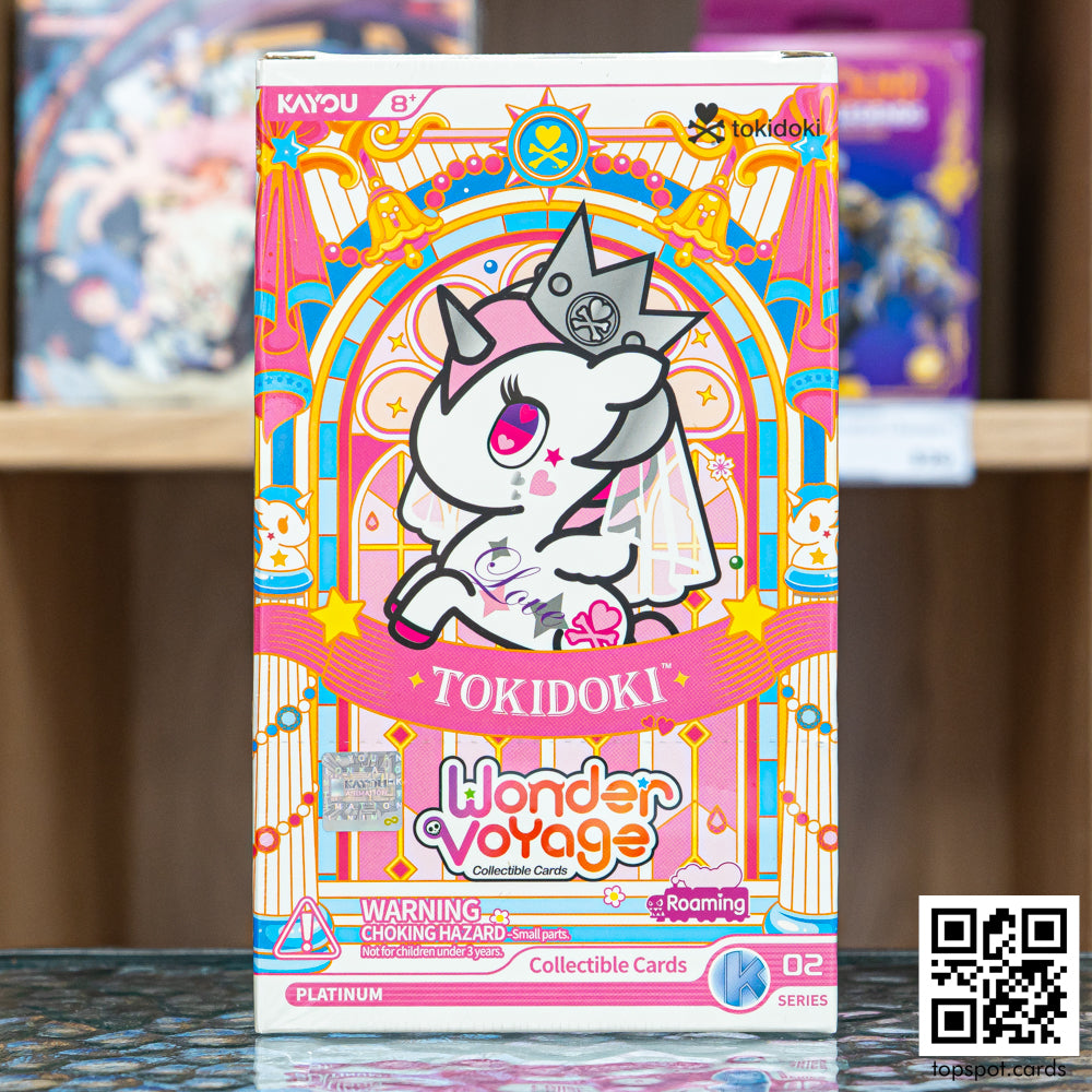 Tokidoki-Wonder Voyage Collectible Cards-Roaming Edition-002 Foil Pack Display