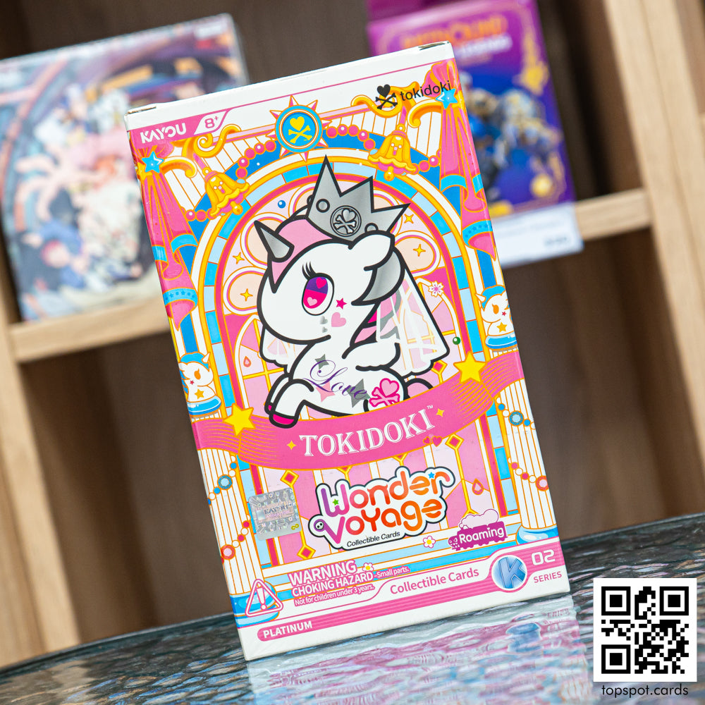 Tokidoki-Wonder Voyage Collectible Cards-Roaming Edition-002 Foil Pack Display