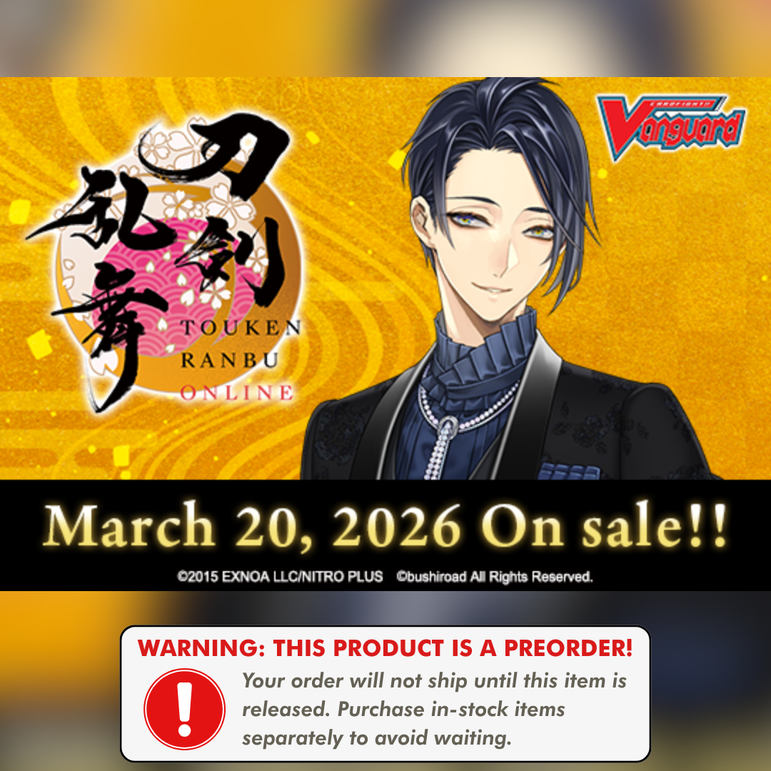 Preorder: VGE-DZ-TB02 Touken Ranbu ONLINE 2025 Title Booster Case