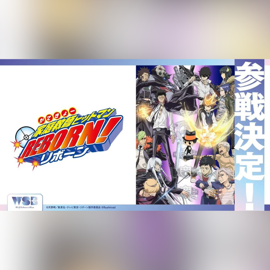 Preorder: Weiss Blau Katekyo Hitman REBORN Booster Case