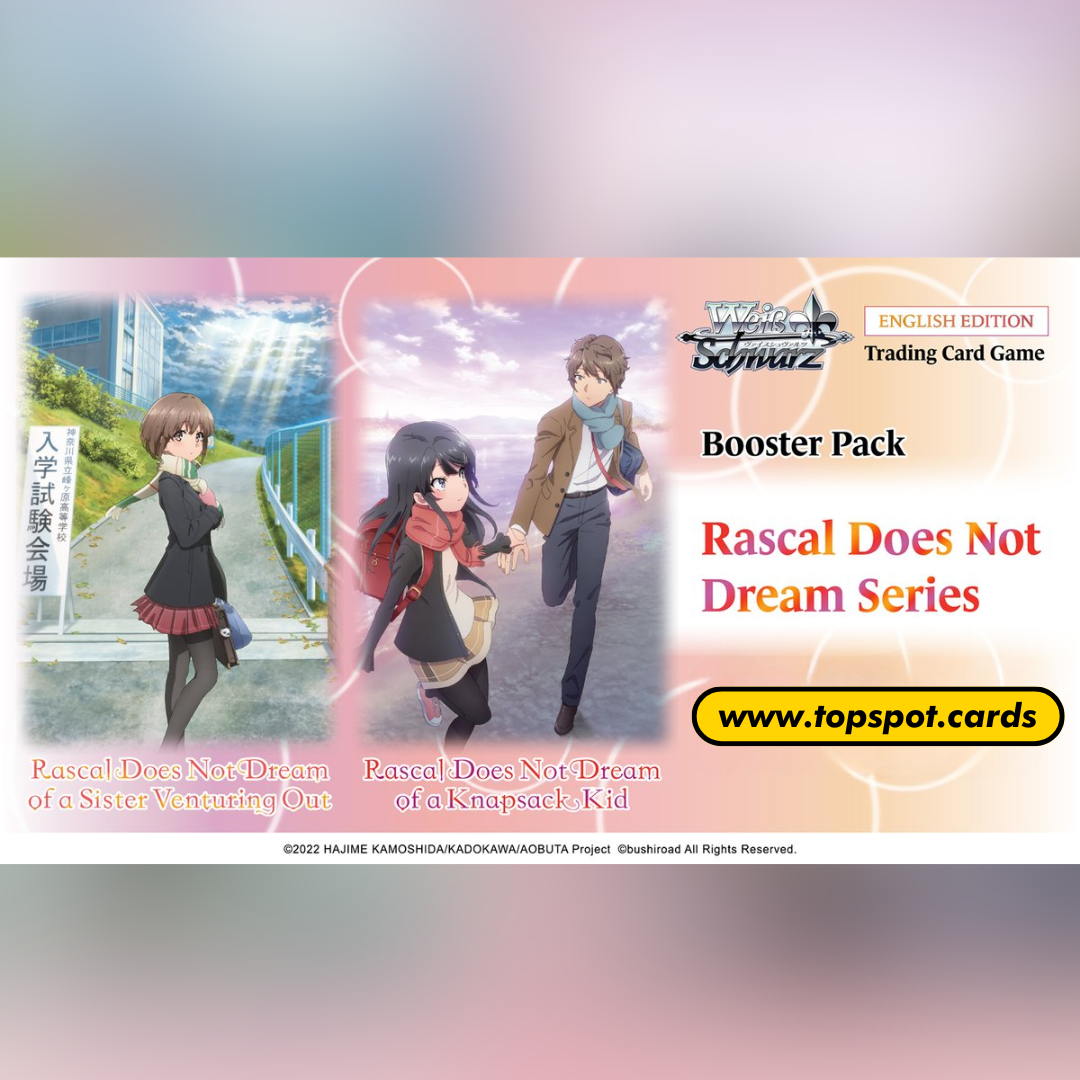 Preorder: Rascal Does Not Dream Series Booster Case (EN)