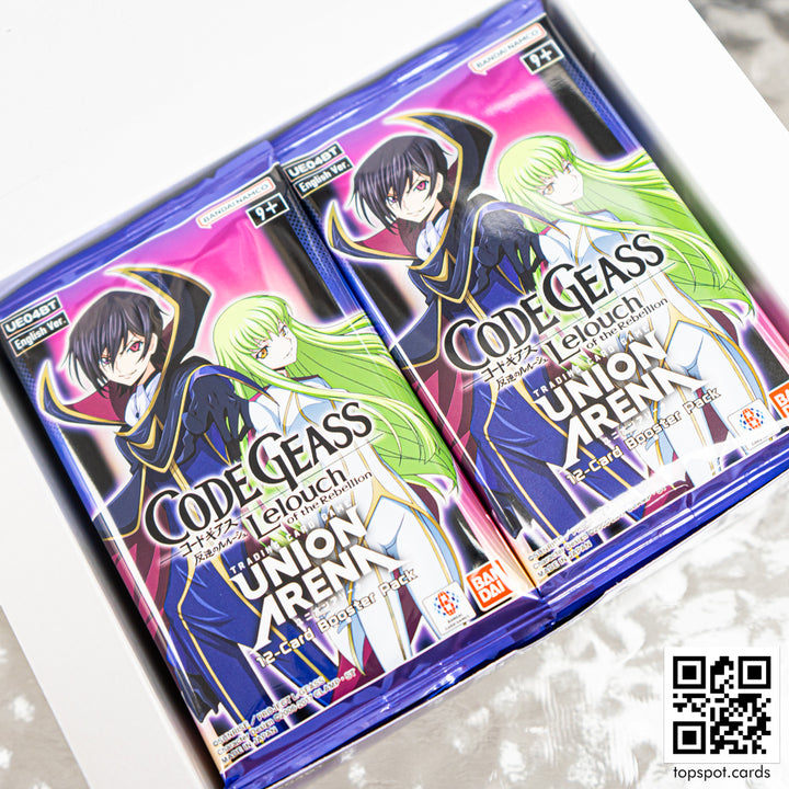 UE04BT Code Geass: Lelouch of the Rebellion Booster Box (EN)