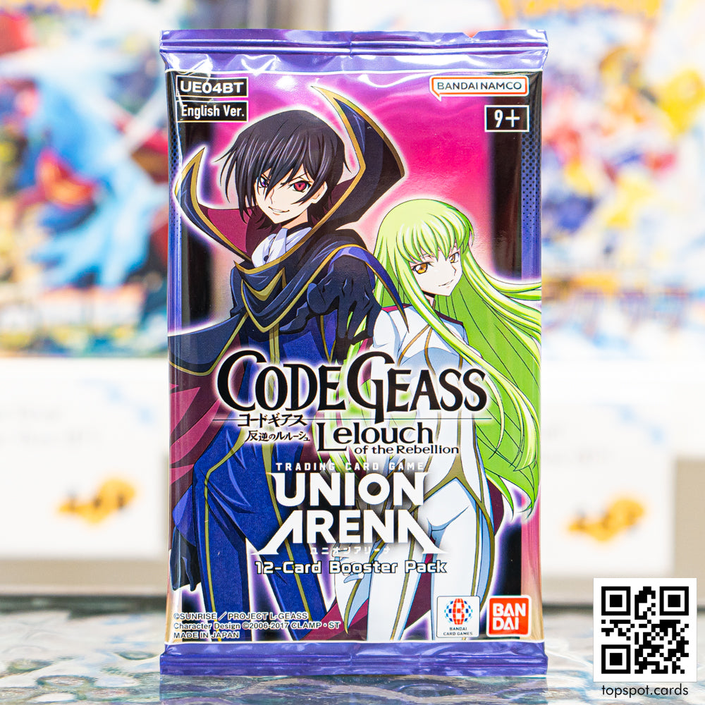 UE04BT Code Geass: Lelouch of the Rebellion Booster Pack (EN)