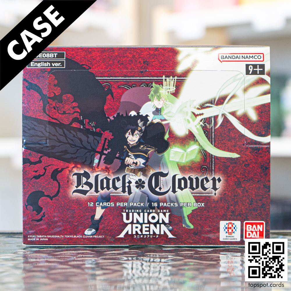 UE08BT Black Clover Booster Case (EN) – Topspot Cards