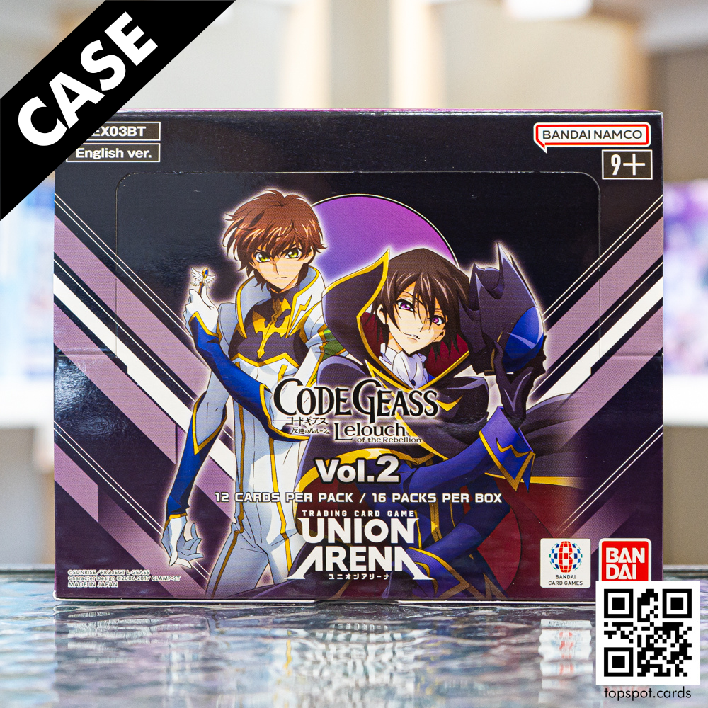 UEX03BT Code Geass Lelouch of the Rebellion Vol.2 Booster Case (EN)