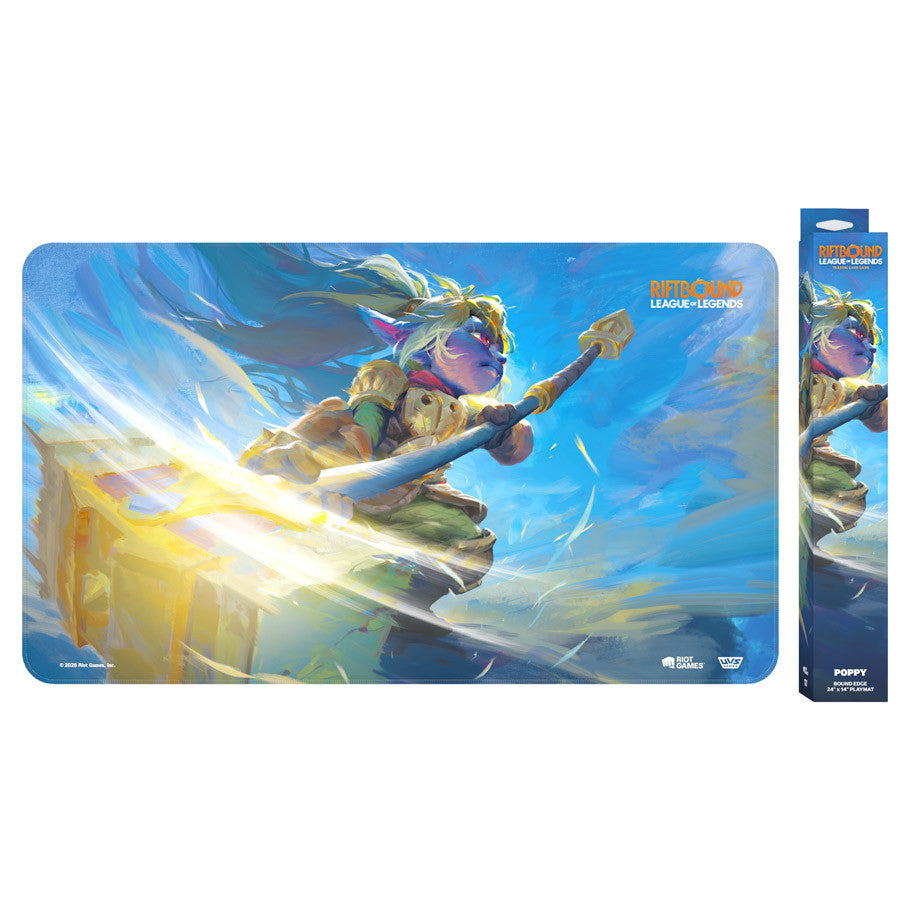 Riftbound: Unleashed Poppy, Keeper of the Hammer Playmat