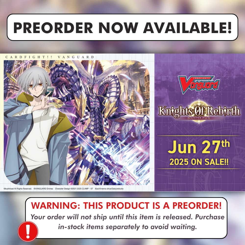 VGE-DZ-BT08 Knights 0f Rebirth Booster Pack