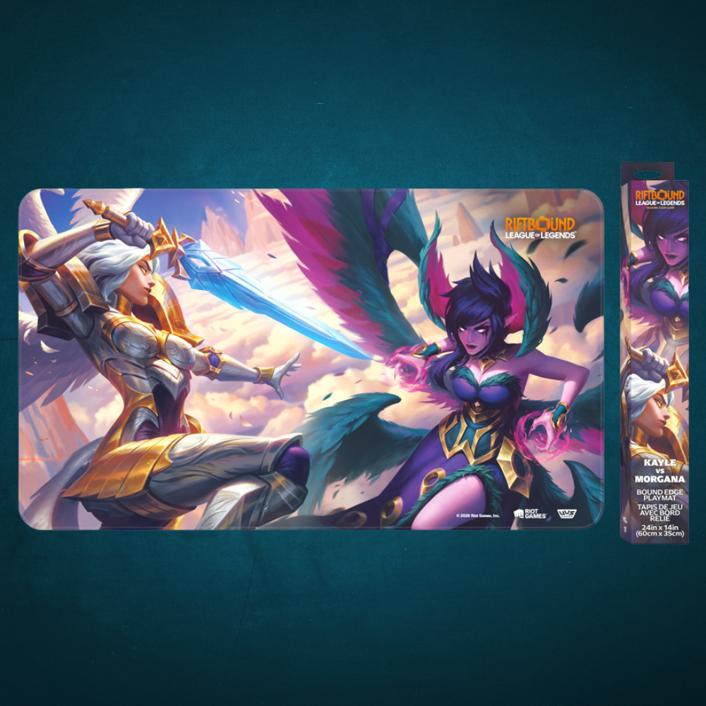 Riftbound: Vendetta Kayle vs Morgana Playmat