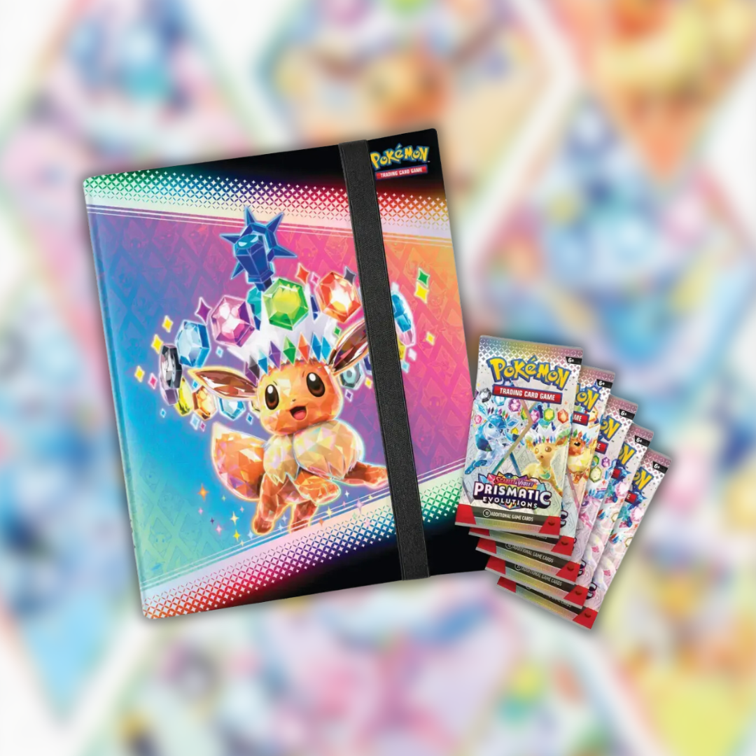 Preorder 01/17/25: Prismatic Evolutions Binder Collection