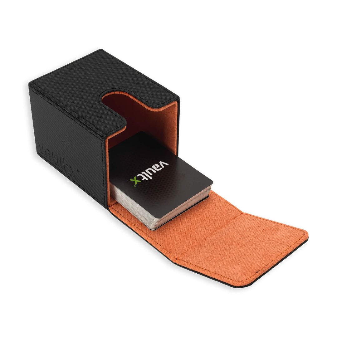 Exo-Tec Toploading Deck Box 80+ Black/Electric Orange