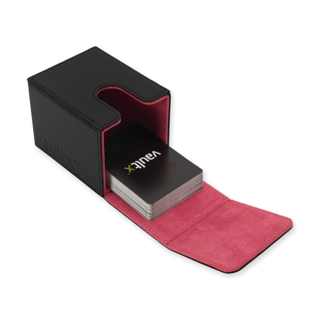 Exo-Tec Toploading Deck Box 80+ Black/Electric Pink