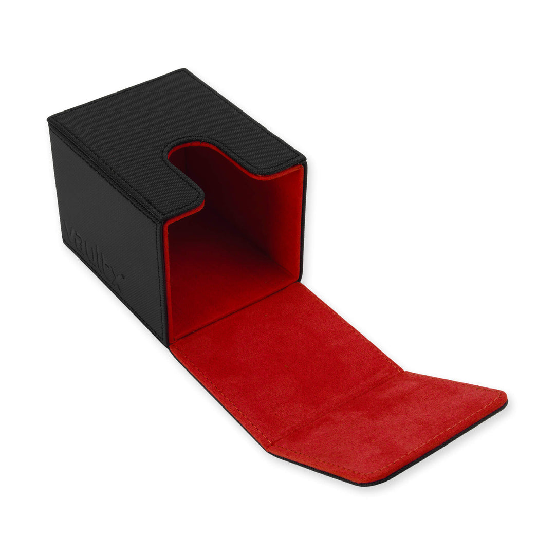 Exo-Tec Toploading Deck Box 80+ Black/Electric Red