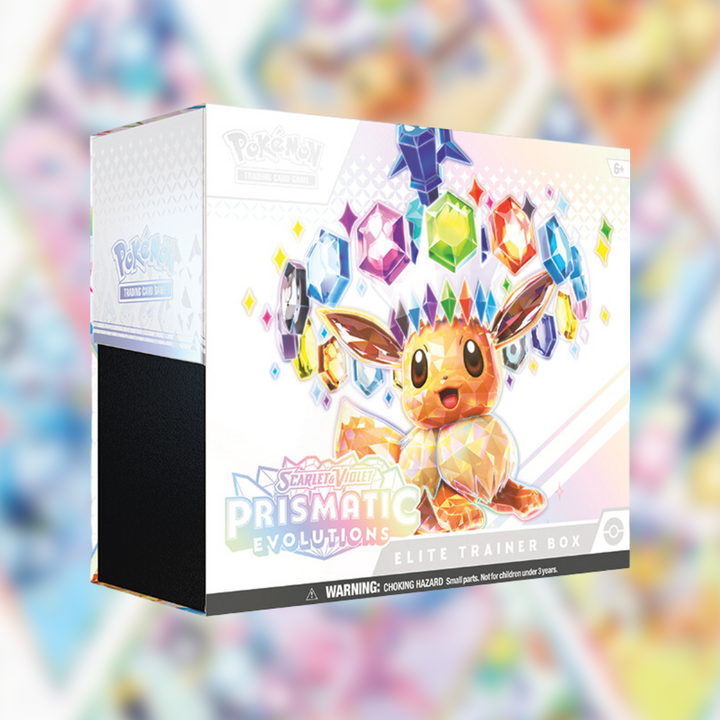 Preorder 01/17/25: Prismatic Evolutions Elite Trainer Box