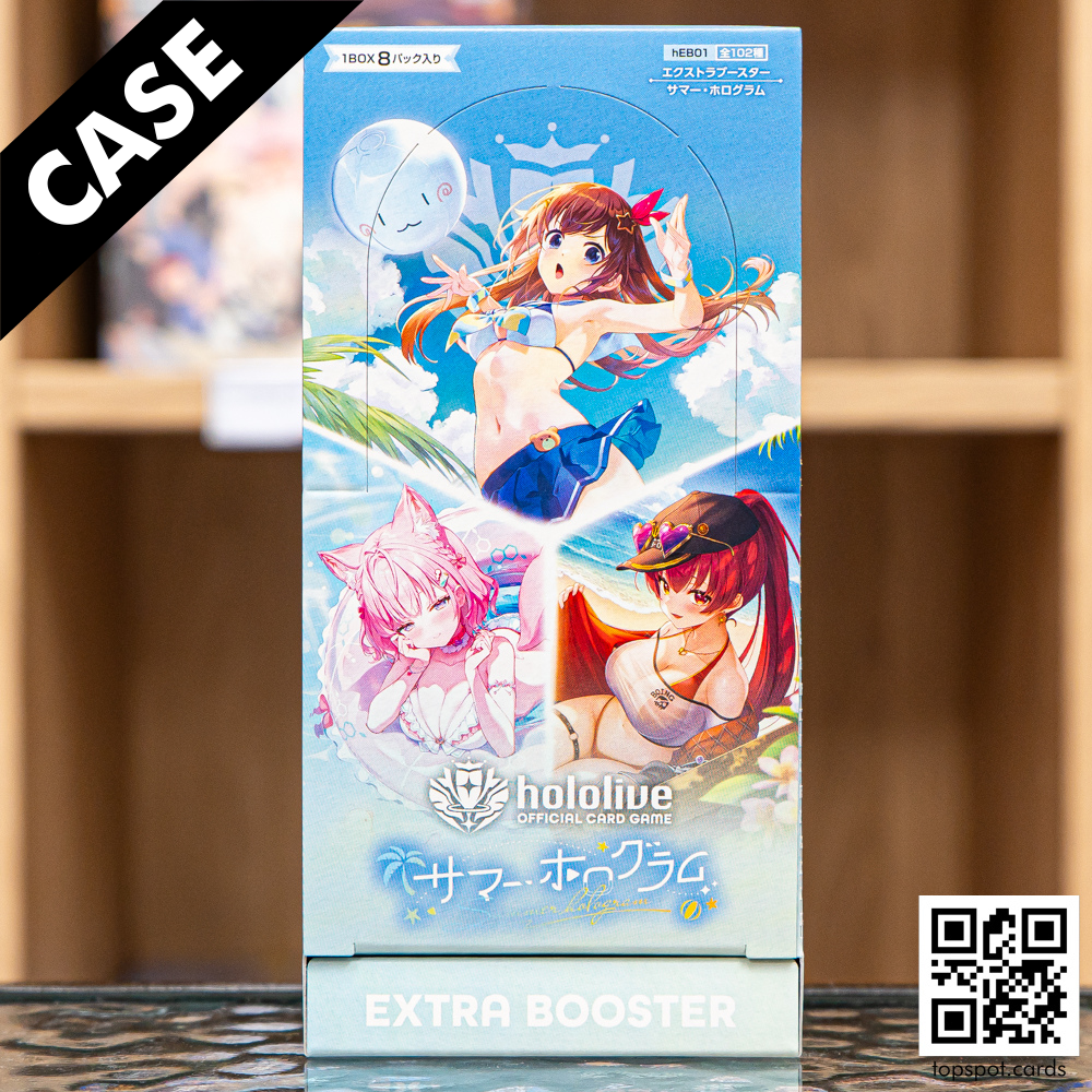 hEB01 Summer hologram Booster Case (JP)