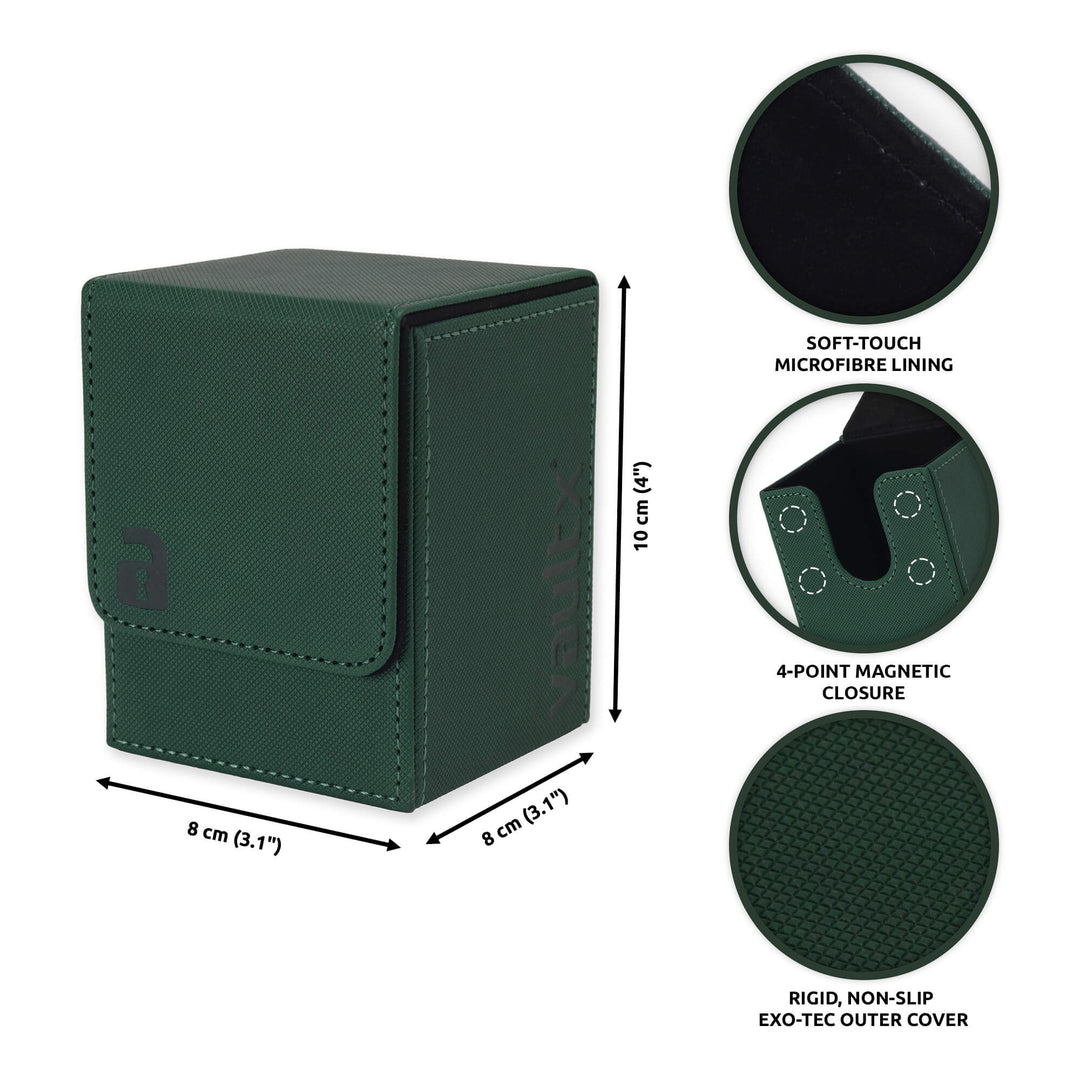 Exo-Tec Toploading Deck Box 80+ Forest Green