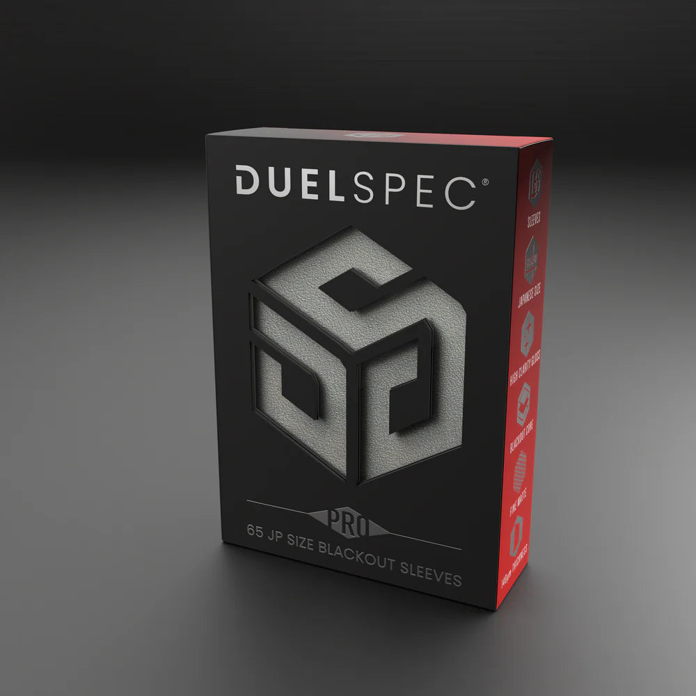 DuelSpec PRO Blackout Sleeves Japanese Silver