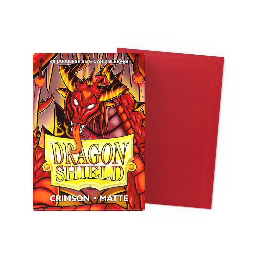 Dragon Shield Matte Japanese Crimson