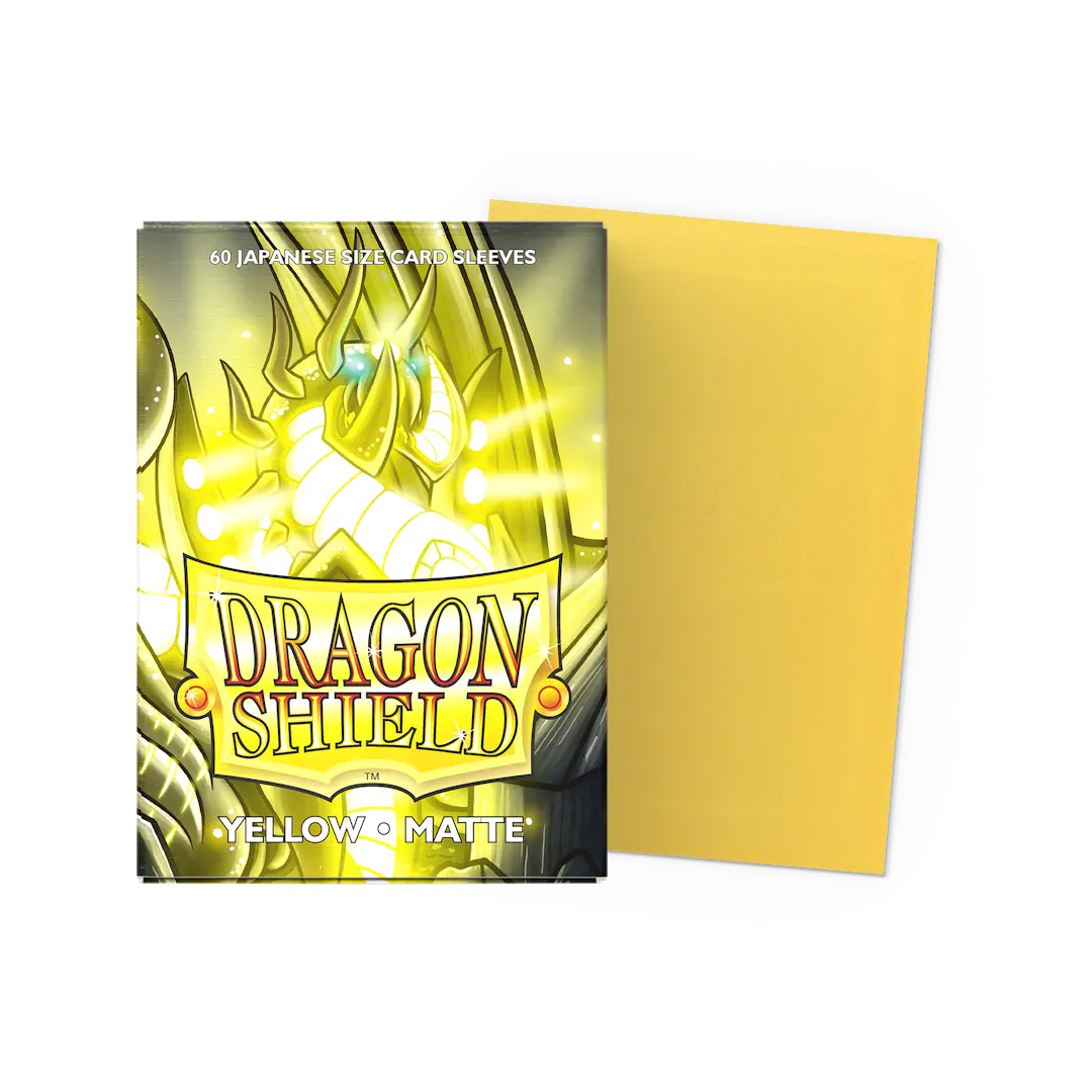 Dragon Shield Matte Japanese Yellow