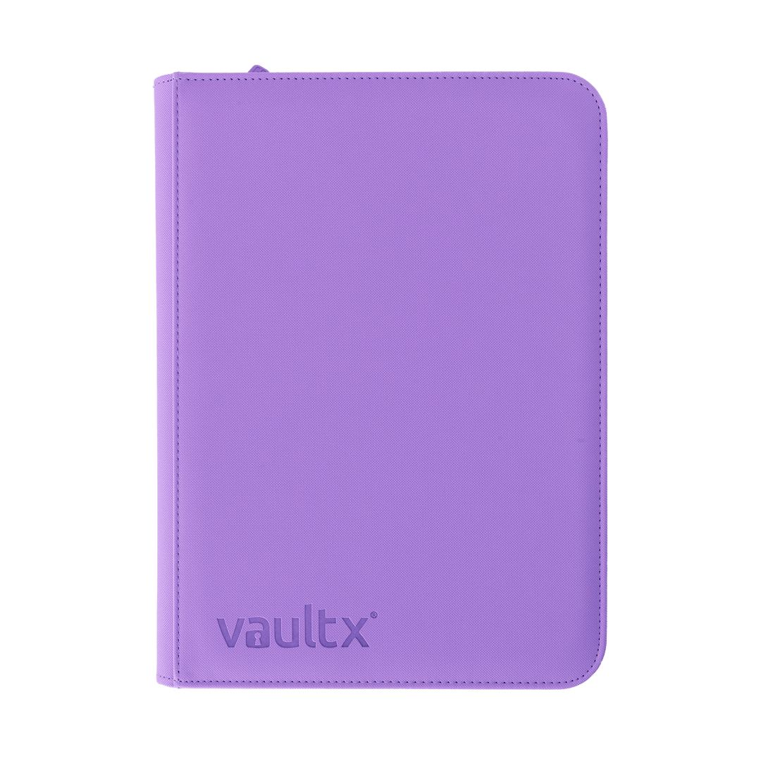 Exo-Tec Zip Binder 9-Pocket Just Purple