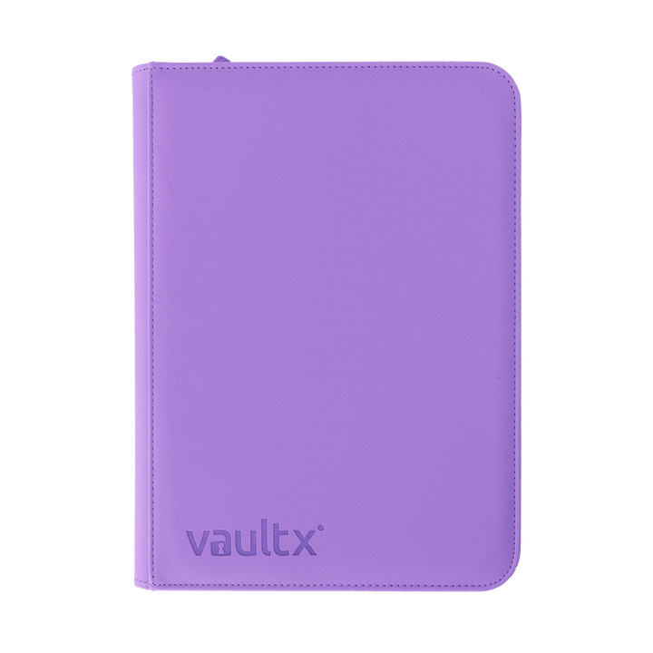 Exo-Tec Zip Binder 9-Pocket Just Purple