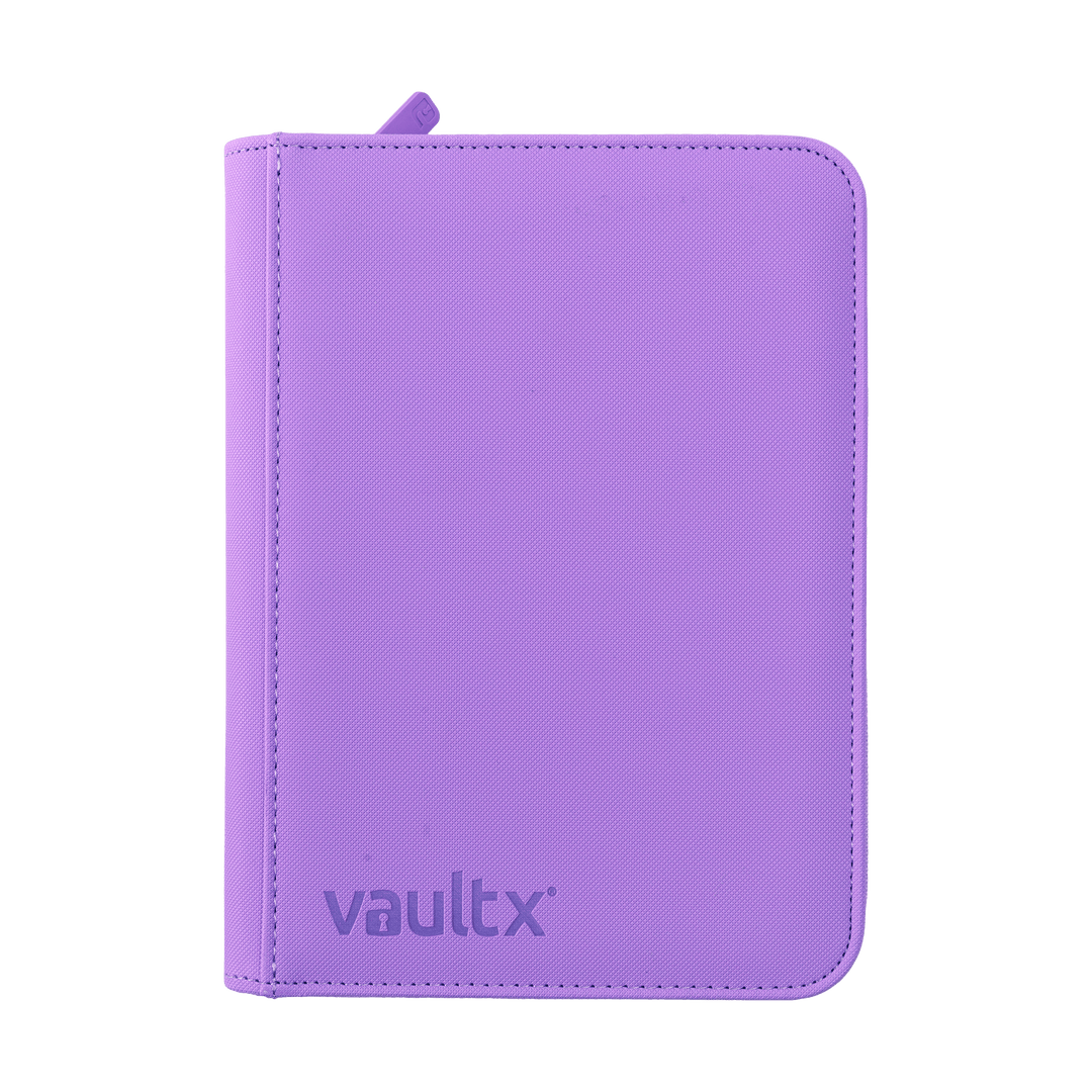 Exo-Tec Zip Binder 4-Pocket Just Purple