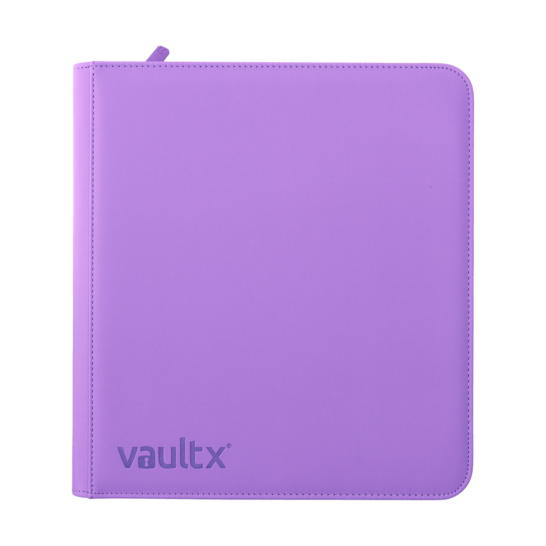 Exo-Tec Zip Binder 12-Pocket Just Purple