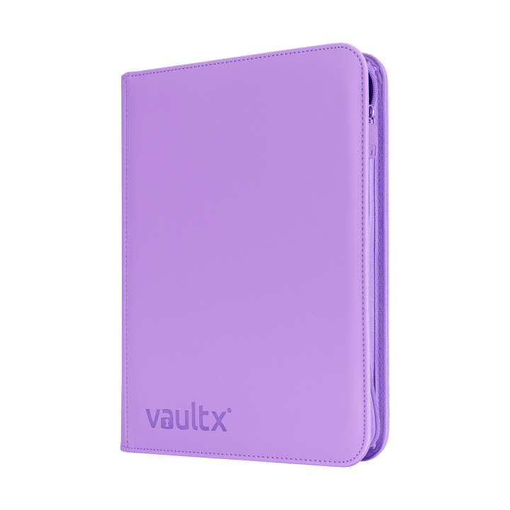 Exo-Tec Zip Binder 9-Pocket Just Purple