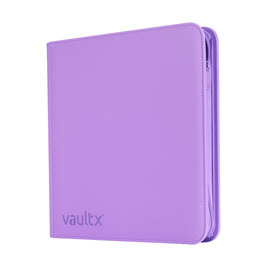 Exo-Tec Zip Binder 12-Pocket Just Purple