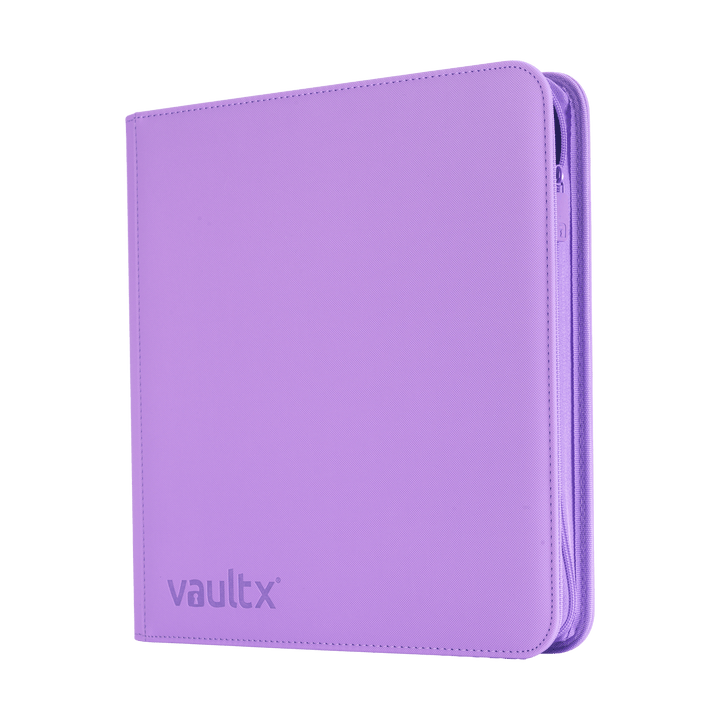 Exo-Tec Zip Binder 12-Pocket Just Purple