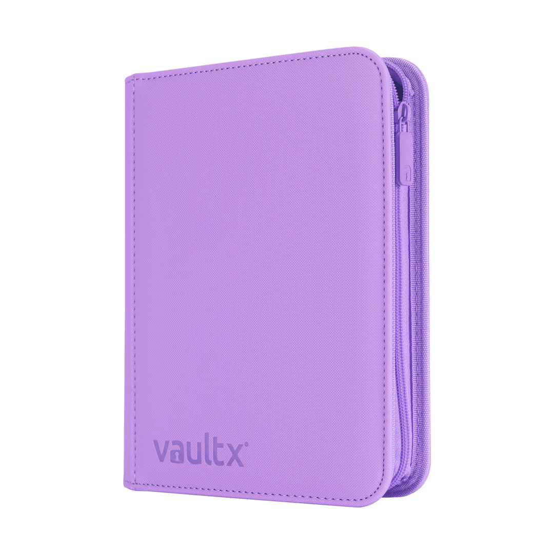 Exo-Tec Zip Binder 4-Pocket Just Purple