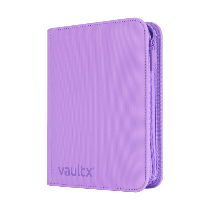 Exo-Tec Zip Binder 4-Pocket Just Purple