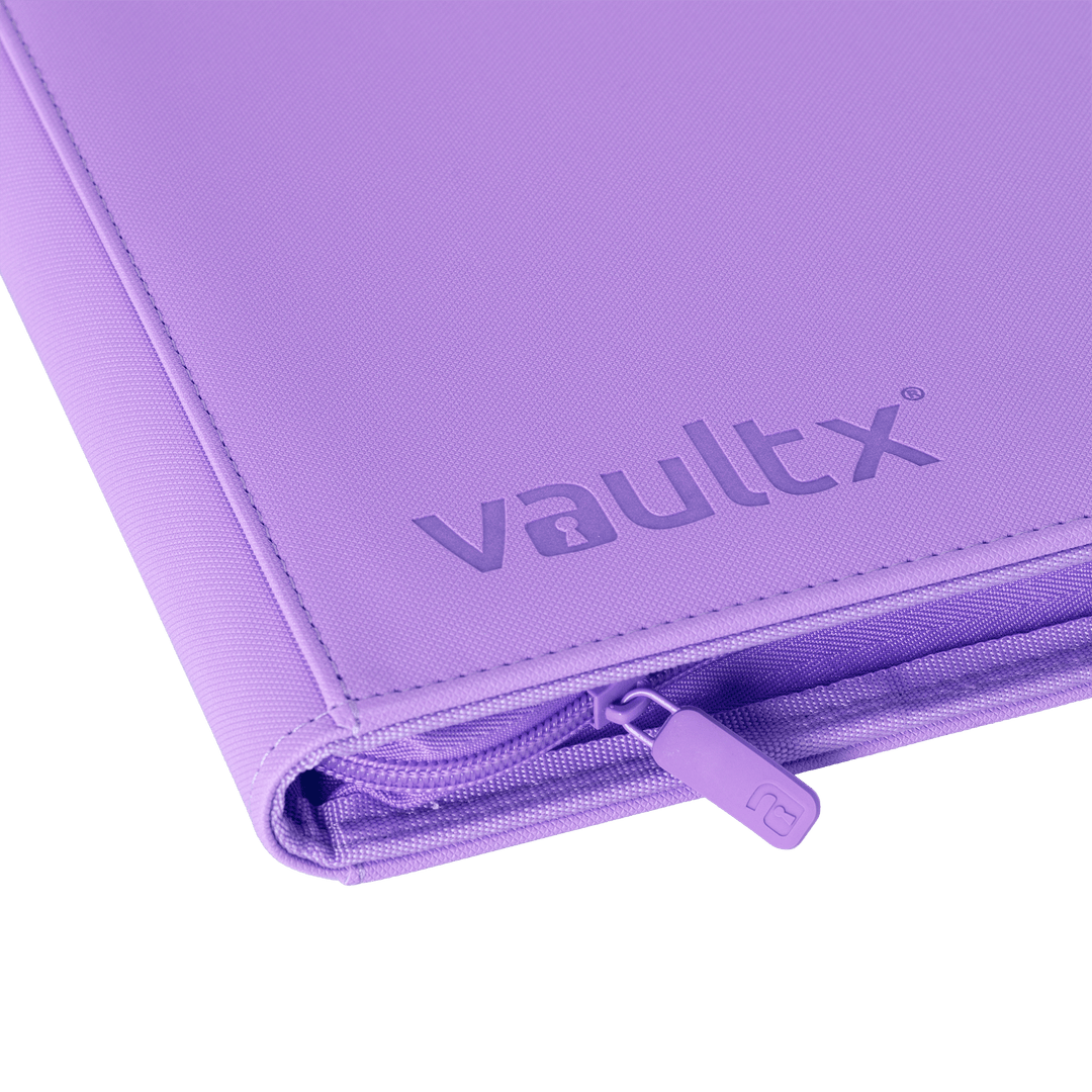 Exo-Tec Zip Binder 9-Pocket Just Purple