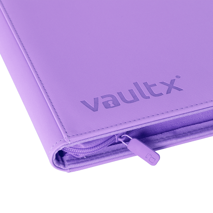 Exo-Tec Zip Binder 9-Pocket Just Purple
