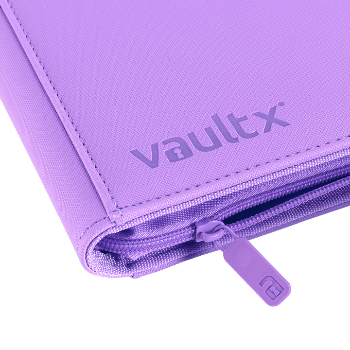 Exo-Tec Zip Binder 4-Pocket Just Purple