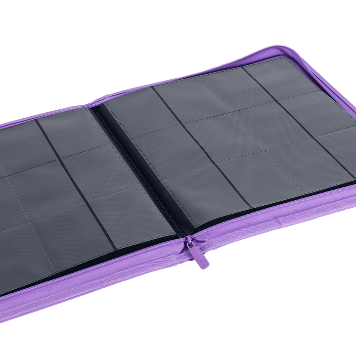 Exo-Tec Zip Binder 12-Pocket Just Purple