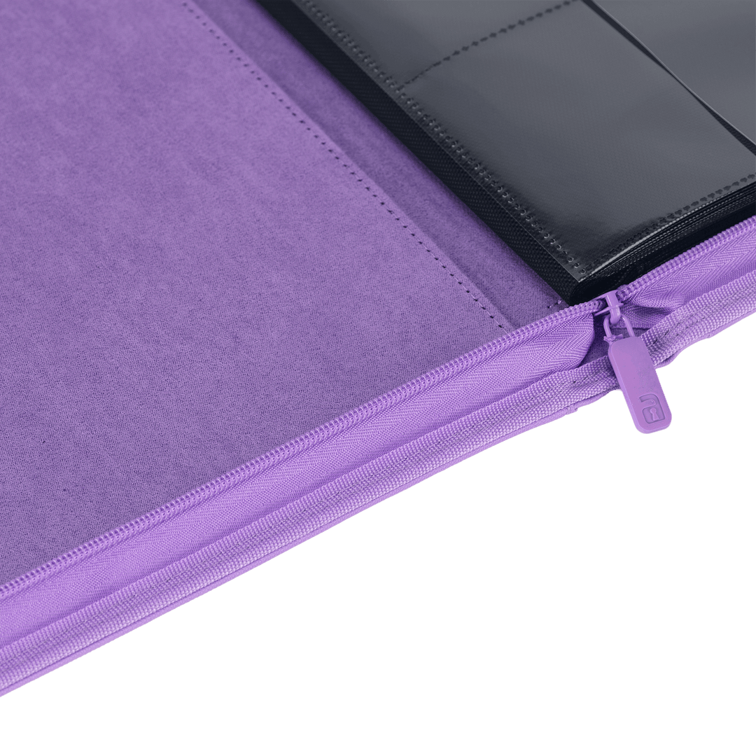Exo-Tec Zip Binder 12-Pocket Just Purple