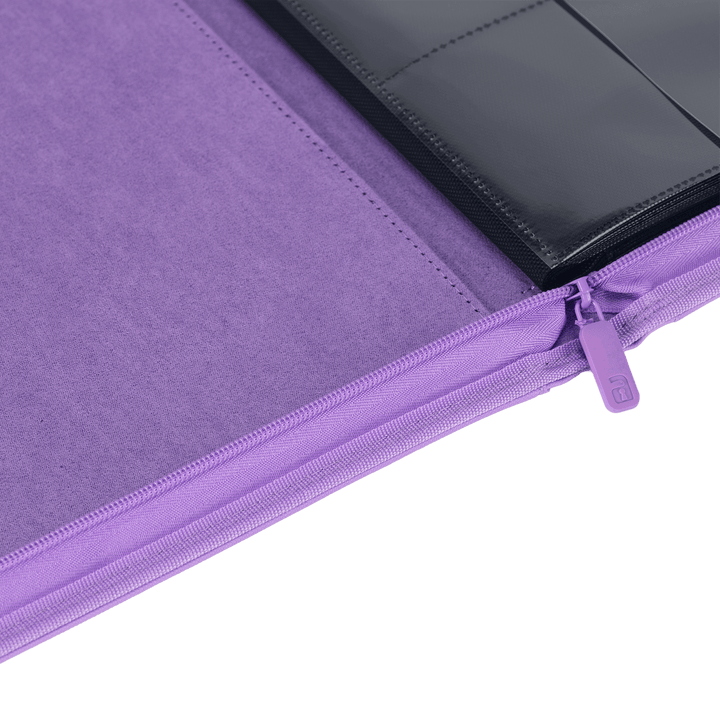 Exo-Tec Zip Binder 12-Pocket Just Purple