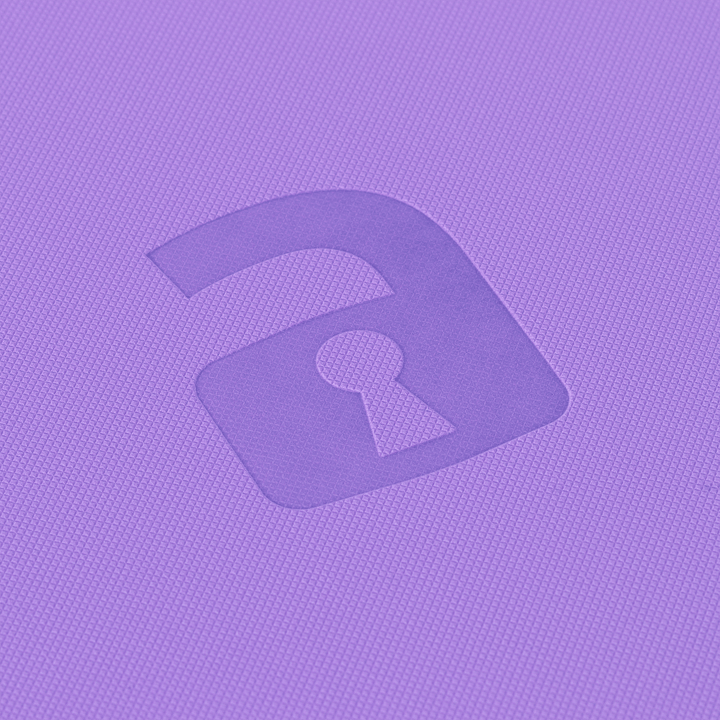 Exo-Tec Zip Binder 9-Pocket Just Purple