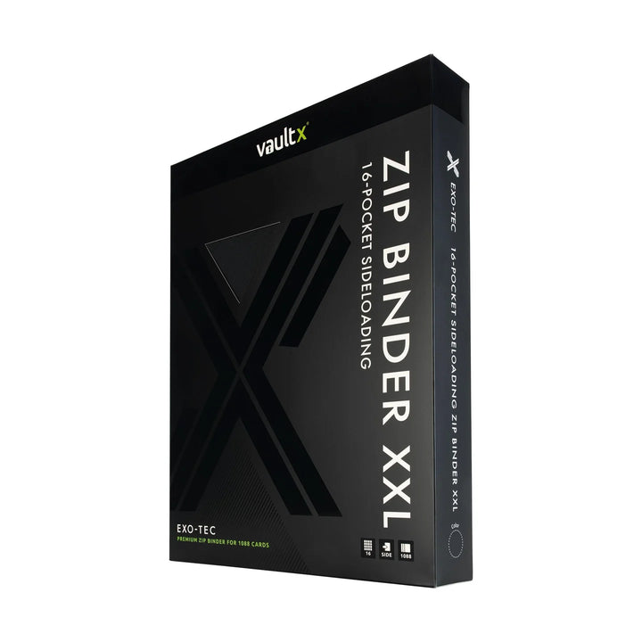 Exo-Tec Zip Binder 16-Pocket Signature Black