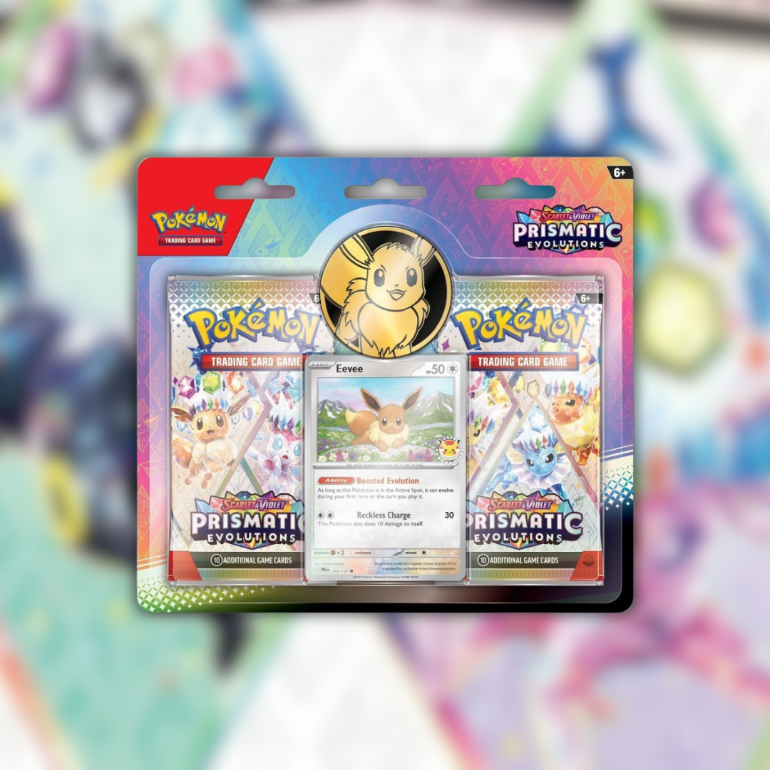 Preorder 02/21/25: Prismatic Evolutions 2-Pack Blister