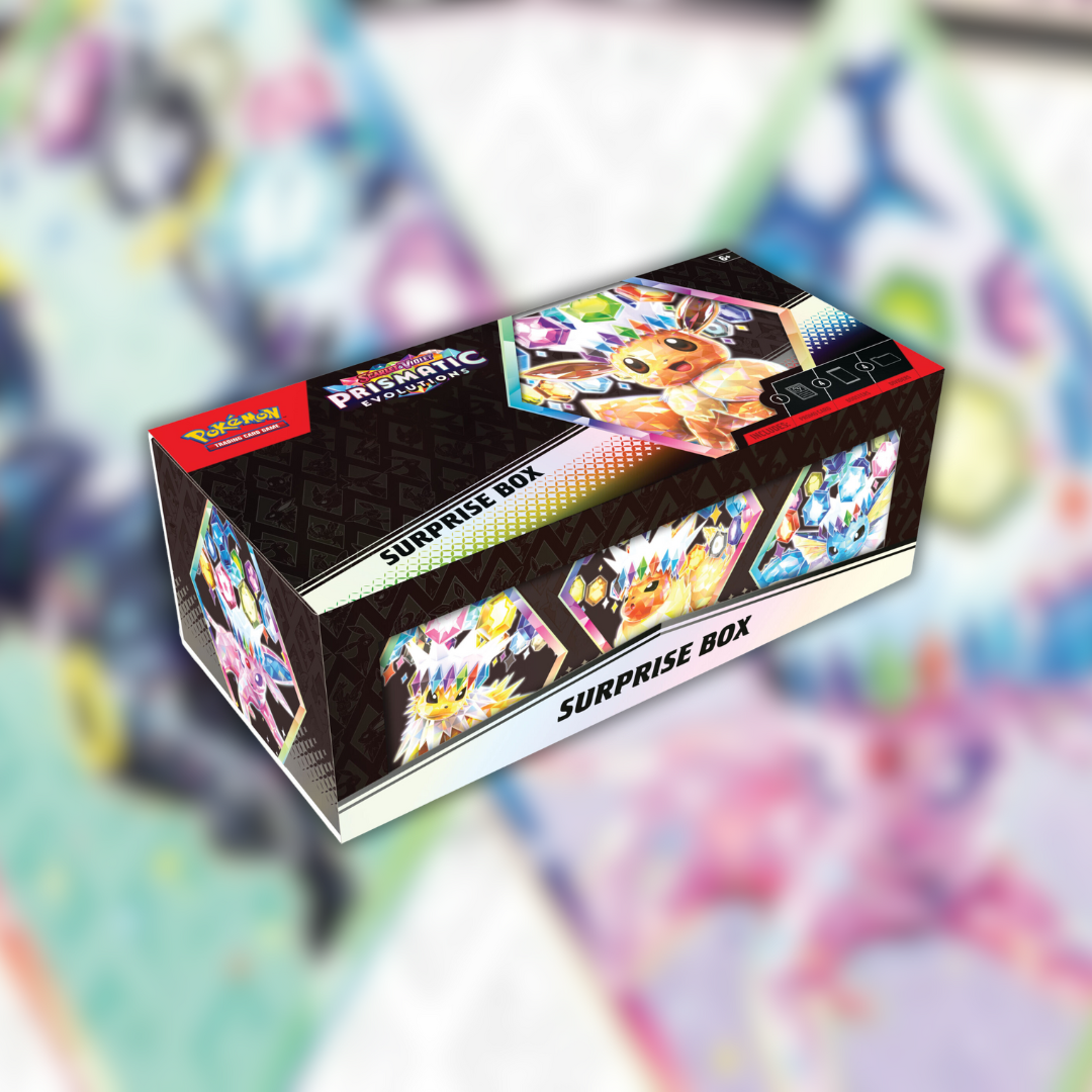 Preorder 02/07/25: Prismatic Evolutions Surprise Box