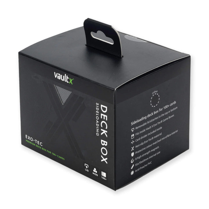 Exo-Tec Sideloading Deck Box 100+ Signature Black