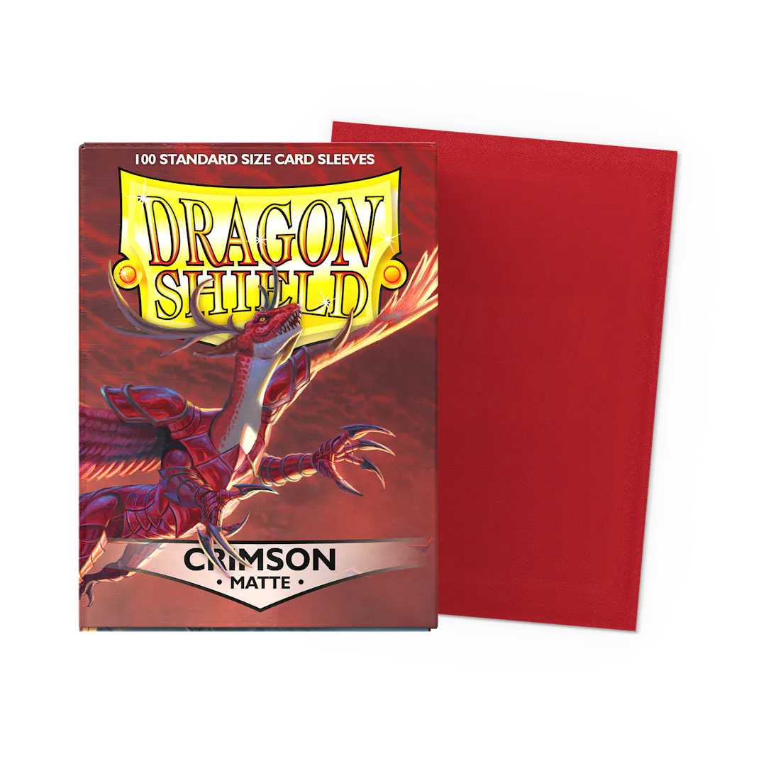 Dragon Shield Matte Standard Crimson