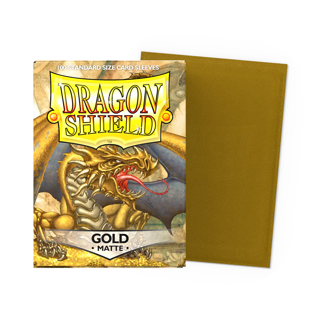 Dragon Shield Matte Standard Gold