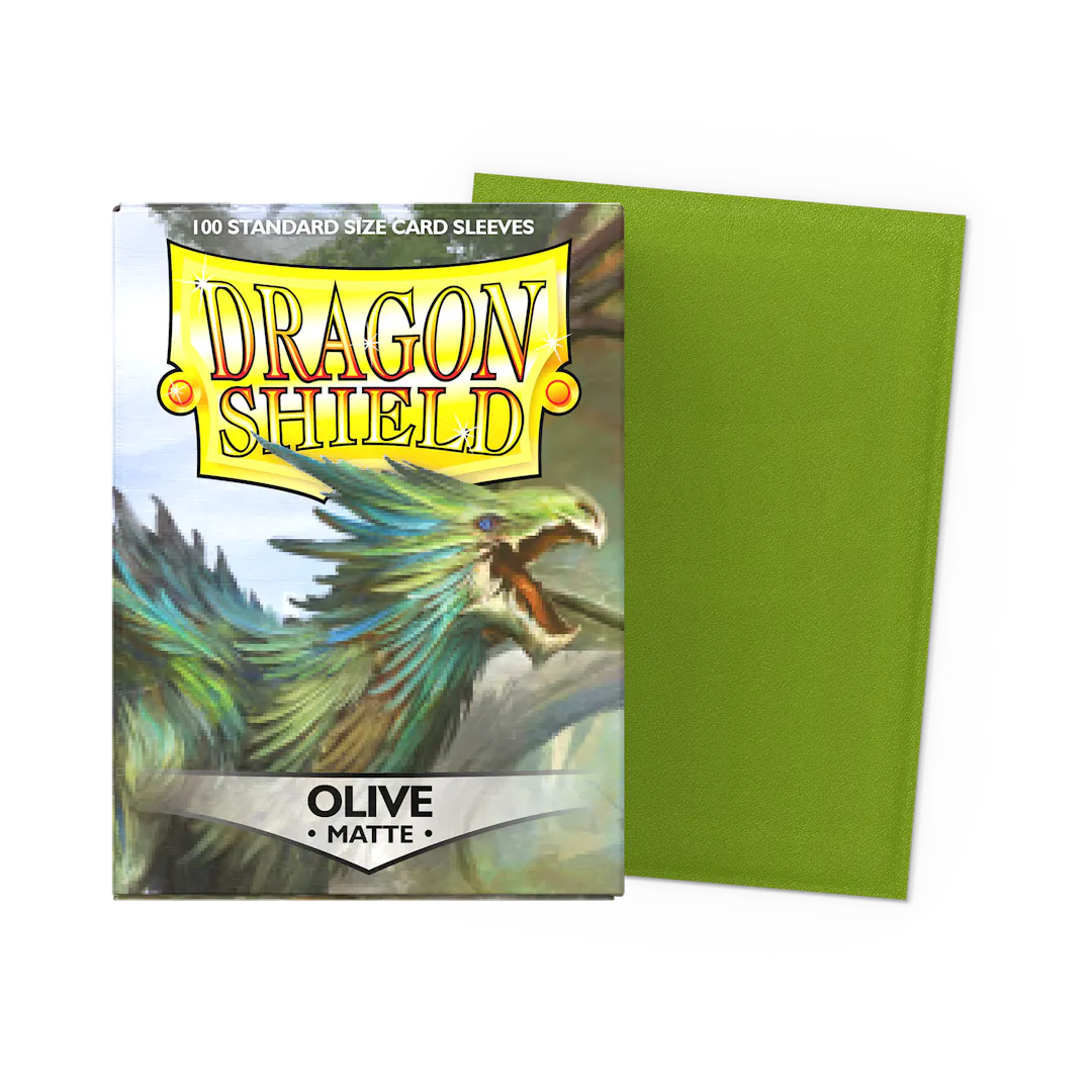 Dragon Shield Matte Standard Olive