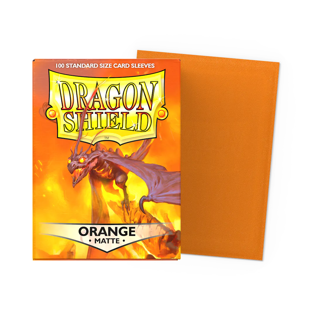 Dragon Shield Matte Standard Orange